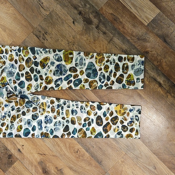 👖Sentimental Multicolor Patterned Pants - Picture 7 of 8